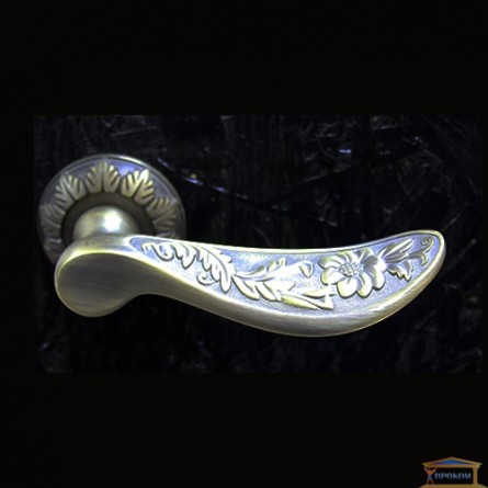 Изображение Ручка дверная Manera LZF-0156 SAB матовая античная бронза купить в procom.ua - изображение 1