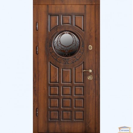 Зображення Двері метал. ПВ 192 V ліва 960мм дуб тем.патіна купити в procom.ua - зображення 1