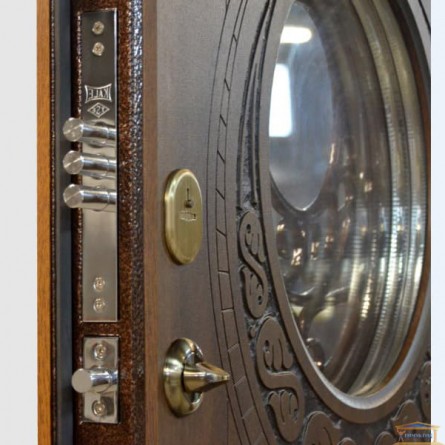 Изображение Дверь метал. ПВ 192 V левая 960мм дуб тем.патина купить в procom.ua - изображение 4
