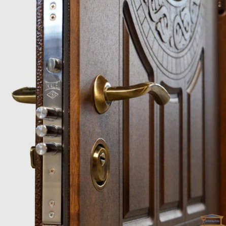Изображение Дверь метал. ПВ 192 V правая 960мм дуб тем.патина купить в procom.ua - изображение 2