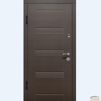 Изображение Входная дверь металлическая ПО 29 горизонт серая 860 мм левая купить в procom.ua
