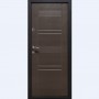 Изображение Дверь входная металлическая ПУ-132 левая 860 мм венге горизонт серый купить в procom.ua - изображение 8