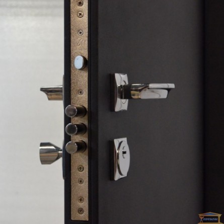 Изображение Дверь входная металлическая ПУ 136 Q правая 860 мм грей софт купить в procom.ua - изображение 3