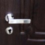 Изображение Дверь метал. ПБ 01 V правая 860 мм вишня дымчатая купить в procom.ua - изображение 7