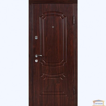 Изображение Дверь метал. ПБ 01 V правая 860 мм вишня дымчатая купить в procom.ua - изображение 1