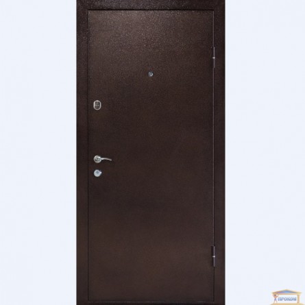 Изображение Дверь метал. ПУ-108 дуб темный 960 правая купить в procom.ua - изображение 1