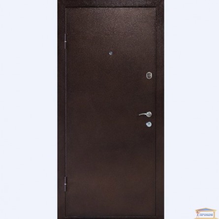Изображение Дверь метал. ПУ-09 лиственница светлая 960 левая купить в procom.ua - изображение 1