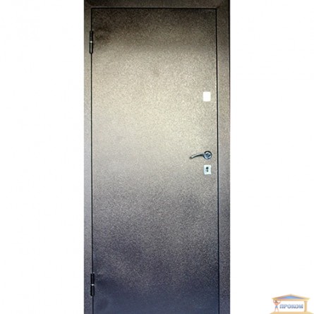 Изображение Дверь метал. ПУ-50 миланский орех 860 левая купить в procom.ua - изображение 1