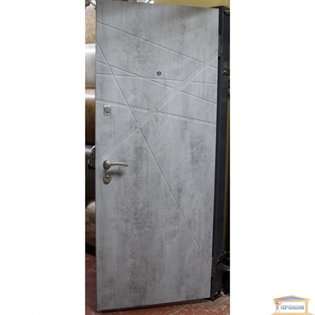 Зображення Двері метал. Еліт Кіра 870 бетон попелястий права купити в procom.ua - зображення 1