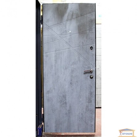 Изображение Дверь метал. Элит Кира 870 бетон пепельный правая купить в procom.ua - изображение 5
