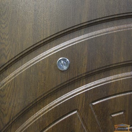 Изображение Дверь входная металлическая П0-08 левая 960 мм дуб темный купить в procom.ua - изображение 4