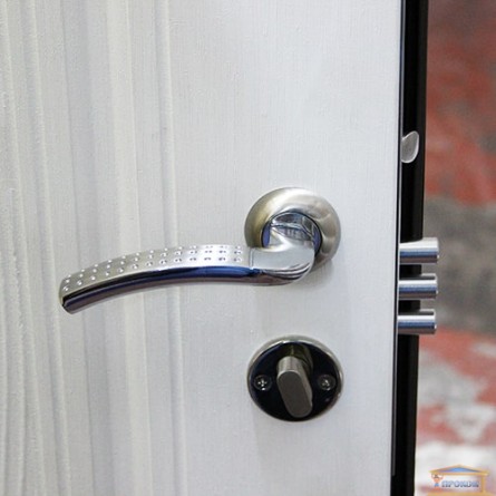 Изображение Дверь метал. Элит Милано 870 дуб графит/скол дуб белый правая купить в procom.ua - изображение 4