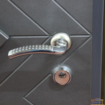 Изображение Дверь метал. Элит Рубин 870 серый металик левая купить в procom.ua - изображение 5