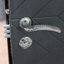 Изображение Дверь метал. Элит Рубин 870 серый металик левая купить в procom.ua - изображение 8