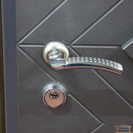 Изображение Дверь метал. Элит Рубин 870 серый металик правая купить в procom.ua - изображение 5