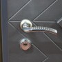 Изображение Дверь метал. Элит Рубин 870 серый металик правая купить в procom.ua - изображение 10