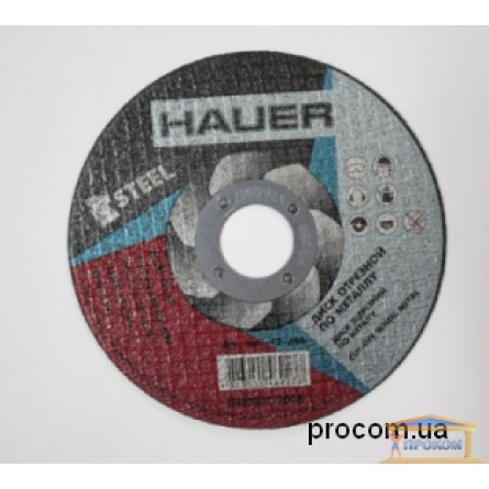 Зображення Диск відрізний по металу Hauer 125 1,0мм 17-246 купити в procom.ua - зображення 1