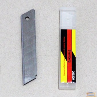 Изображение Лезвие для ножей 18мм  (10 шт.) BLUMBERG 209220 купить в procom.ua