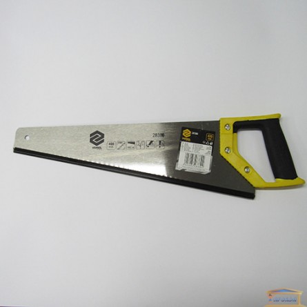 Изображение Ножовка по дереву VOREL пластм. ручка 450мм 28381 купить в procom.ua - изображение 1