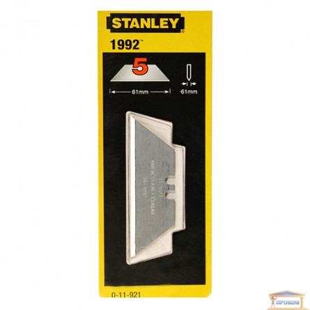 Зображення Леза для ножів трапеція STANLEY 0-11-921 купити в procom.ua - зображення 1