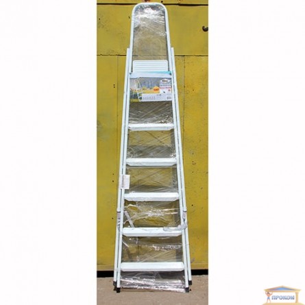 Изображение Лестница стремянка на 6 ступеней WERK 216 металл купить в procom.ua - изображение 2