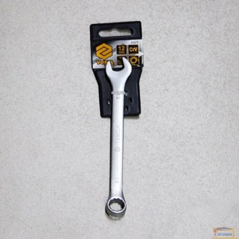 Изображение Ключ рожково-накидной М 12мм Cr-V 51677 купить в procom.ua