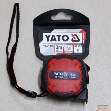 Зображення Рулетка YATO 16мм, 3м  YT-71055 купити в procom.ua - зображення 1