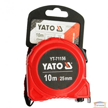 Зображення Рулетка YATO 25мм 10м YT-71156 купити в procom.ua - зображення 1