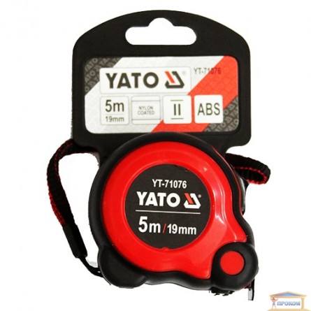 Зображення Рулетка YATO 19мм, 5м  YT-71076 купити в procom.ua - зображення 1