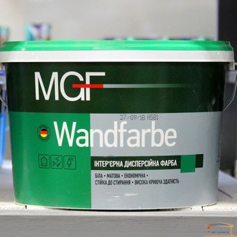 Изображение Краска водоэмульсионная матовая  М-1а  MGF 5 л купить в procom.ua