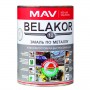 Зображення Емаль BELAKOR 12 по металу RAL 9004 чорна 1,0л купити в procom.ua - зображення 2