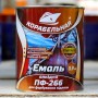 Изображение Эмаль Корабельная ПФ-266 красно-коричневая 0,9 кг купить в procom.ua - изображение 2