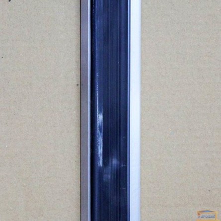 Изображение Порог с резиновыми вставками 50мм*1*23 без покрытия 1м купить в procom.ua - изображение 1
