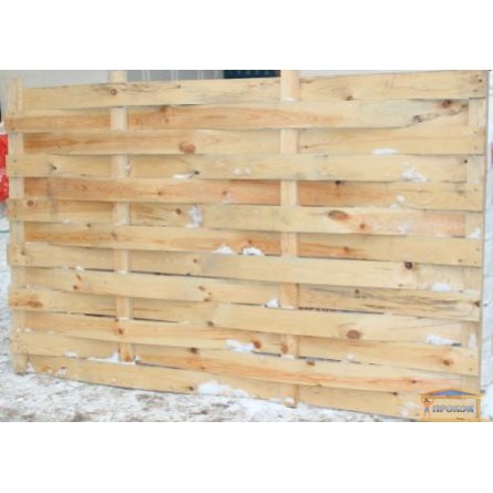 Изображение Секция заборная деревянная №5  1,2*2м 2,4м.кв. купить в procom.ua - изображение 1