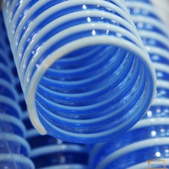 Зображення Труба гофрована силіконова армована діаметр 40 синя купити в procom.ua