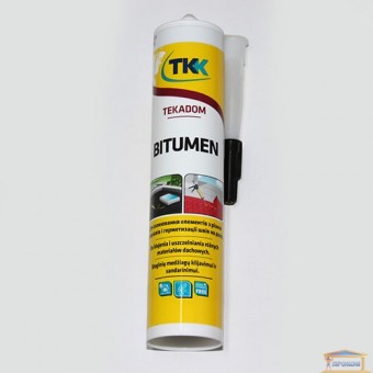 Изображение Герметик битумный Tekadom Bitumen 300мл черный 12-370 купить в procom.ua