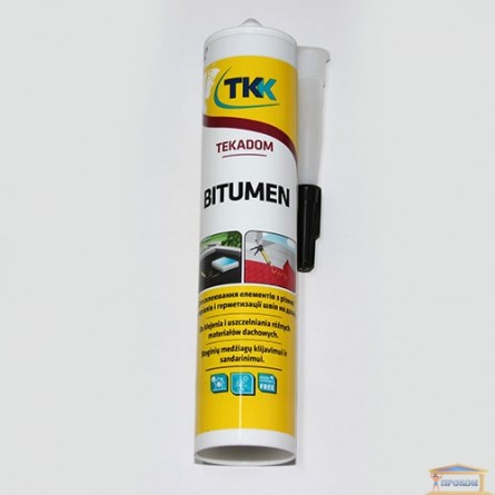 Зображення Бітумний Tekadom Bitumen 300мл чорний 12-370 купити в procom.ua - зображення 1