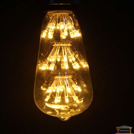 Зображення Лампа дизайнерська LED ST64-SSB-HTD*146 3w купити в procom.ua - зображення 1