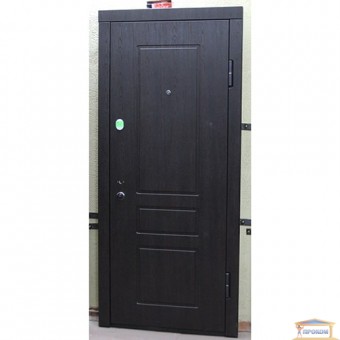 Зображення Двері вхідні металеві ПК 59 права 860 мм венге структурний купити в procom.ua