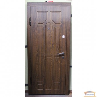Изображение Дверь входная металлическая ПО 60 левая 860 мм дуб золотой купить в procom.ua