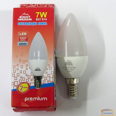 Зображення Лампа LED Right Hausen CB 7w E14 4000К (HN-154030) купити в procom.ua - зображення 1
