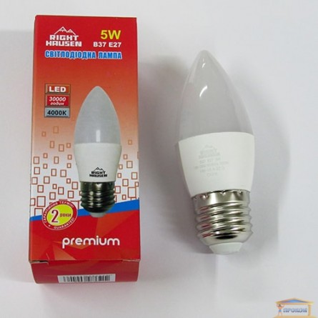 Изображение Лампа LED Right Hausen CB 5w E27 4000К (HN-154020) купить в procom.ua - изображение 1