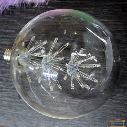 Зображення Лампа дизайнерська LED G125-SSB-HTD*165 3w купити в procom.ua - зображення 1