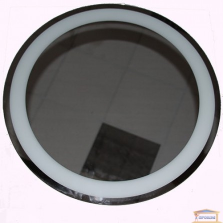 Зображення Дзеркало ЛК-1 Д-70 коло зі світлодіодним підсвічуванням купити в procom.ua - зображення 1