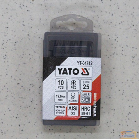 Зображення Насадка на викрутку YATO PZ2 L = 25мм YT-04712 купити в procom.ua - зображення 1