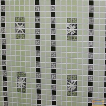 Изображение ПВХ панель Мозаика Орнамент зеленый 956*480 мм купить в procom.ua