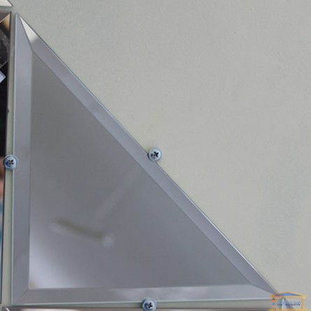 Зображення Декор трикутний. дзеркальн 250*250 срібло купити в procom.ua - зображення 1