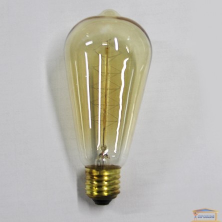 Изображение Лампа Эдисона ST-64 накаливания 60 W купить в procom.ua - изображение 1