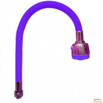 Изображение Излив силикон фиолетовый Zerix SPS-1 купить в procom.ua
