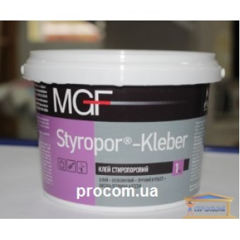 Зображення Клей для пенополистирола стиропоровый MGF M18 1кг. купити в procom.ua